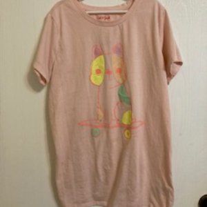 Pink dog short sleeve